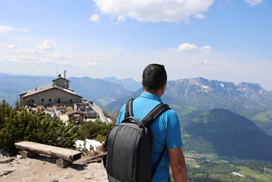 Aussicht vom Kehlsteinhaus Aussicht vom Kehlsteinhaus