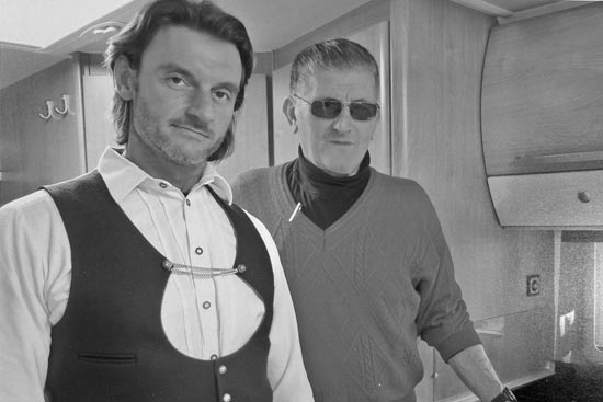 Die zwei Chefs, Thomas und sein Vater Helmut Die zwei Chefs, Thomas und sein Vater Helmut